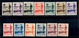 Colonie - Somalia - 1935 - Visita Del Re (199/212) - Serie Completa - Gomma Integra (1.750) - Andere & Zonder Classificatie