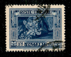 Colonie - Somalia - 1938 - 25 Lire Pittorica (230) - Usato - Oliva (2250) - Sonstige & Ohne Zuordnung