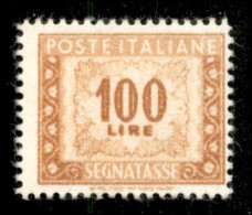 Repubblica - 1957 - 100 Lire (119/IIe - Varietà) Su Carta Ricongiunta Senza Filigrana - Gomma Integra - Cert. Diena (3.7 - Autres & Non Classés