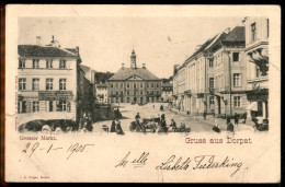 Europa - Estonia - Gruss Aus Dorpat - Cartolina Da Tartu A Rovereto Del 29.1.00 - Other & Unclassified