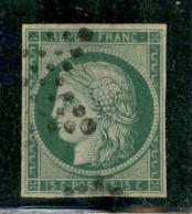 Europa - Francia - 1849 - 15 Cent (2) - Assottigliato Al Retro Da Esaminare - Autres & Non Classés