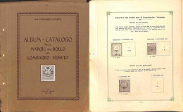 Lotti&Collezioni - LOMBARDO VENETO - Marche Da Bollo - 1854/1870 - Album Catalogo Delle Marche Da Bollo A Cura Di F. Luc - Otros & Sin Clasificación