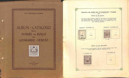 Lotti&Collezioni - LOMBARDO VENETO - Marche Da Bollo - 1854/1870 - Album Catalogo Delle Marche Da Bollo A Cura Di F. Luc - Sonstige & Ohne Zuordnung