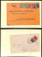 Lotti&Collezioni - REGNO - 1920/1927 - Interessante Insieme Di 90 Buste E Lettere Con Affrancature Del Periodo In Una Ca - Other & Unclassified