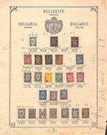 Lotti&Collezioni - BULGARIA - 1879/1910 - Piccola Collezione Di Circa 120 Valori Del Periodo Prevalentemente Usati Monta - Sonstige & Ohne Zuordnung