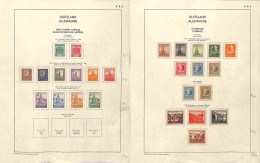 Lotti&Collezioni - GERMANIA - Zona Sovietica + DDR - 1945/1963 - Collezione Di Valori E Serie Complete Del Periodo Monta - Other & Unclassified