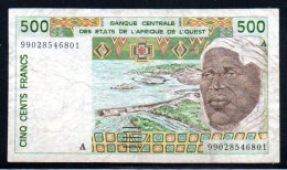 659-Côte D'Ivoire 500fr 1999 A990 - Ivoorkust