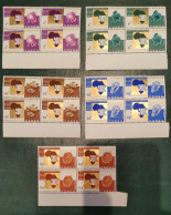 République Démocratique Du Congo - 684/688 - Blocs De 4 - Foire De Kinshasa - 1969 - MNH - Ungebraucht