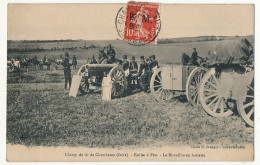 CPA - CHAMBARAN (Isère) - Champ De Tir - Ecole à Feu - Le Rimailho En Batterie - Sonstige & Ohne Zuordnung