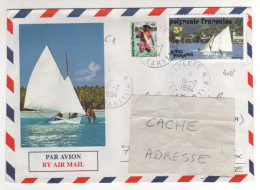Timbres , Stamps Yvert Adhésif Du Carnet N° 1 , 408 Sur Lettre , Cover , Mail Du 18/02/94 - Cartas & Documentos