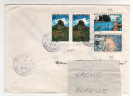 Timbres , Stamps Yvert 28 , 99 , 100 Sur Lettre , Cover , Mail Du 12/04/78 - Storia Postale