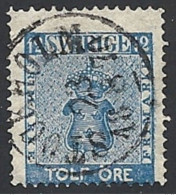 Schweden, 1858, Michel-Nr. 9, Gestempelt - Gebruikt