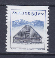 Sweden 2004 Mi. 2443, Ländliche Wohnhaus Blockhaus Der Lappen Security Perf., MNH** - Neufs