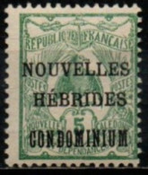 NOUVELLES-HEBRIDES 1910 * - Unused Stamps