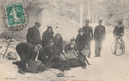 BONIFACIO DERAILLEMENT DU TRAIN LES SECOURS 1911 - Other & Unclassified