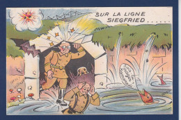 CPSM MAY Anti Hitlérienne Hitler WWII Satirique Caricature écrite - Satira