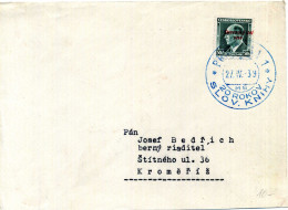 SLOVACCHIA, Slovensko, Storia Postale & Annulli - 1939 - Storia Postale
