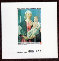 SMOM PROVE 1987 Unif.280 Perfetta/VF - Malta (Orde Van)