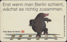 GERMANY S38/94 Deutsche Bahn - Maulwurf Berlin - S-Series : Guichets Publicité De Tiers