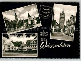 43491447 Weissenhorn Stadtturm Kirchen Weissenhorn - Weissenhorn