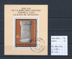 (TJ) Archeologie - Roemenië 1974 YT Blok 112 (gest./obl./used) - Archaeology