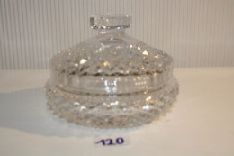 C120 Sucrier En Verre Taillé Style Cristal - Glass & Crystal