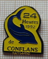 PAT14950 NATATION 24 HEURES DE CONFLANS 1992 - DAUPHIN - Swimming