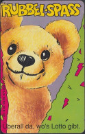 GERMANY S43/94 Rubbel-Spass - Lotterie - Bär- Bear - S-Series : Taquillas Con Publicidad De Terceros