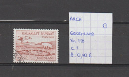 (TJ) Archeologie - Groenland YT 118 (gest./obl./used) - Archaeology