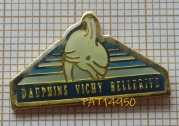 PAT14950 CLUB De NATATION DAUPHINS VICHY BELLERIVE  DAUPHIN BLANC - Swimming