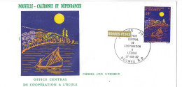 NOUVELLE-CALÉDONIE ET DÉPENDANCES  Office Central De Coopération à L'école 27/11/1982 - Storia Postale