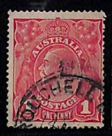 ZA0028b3 - AUSTRALIA  - STAMP - SG # 17c  -  USED - Oblitérés