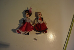 C121 2 AncienneS PoupéeS Old Doll 8 - Collection - Puppen