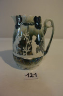 C121 Magnifique Pot Au Lait En Nacre - Andere & Zonder Classificatie