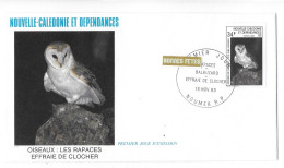 NOUVELLE-CALÉDONIE ET DÉPENDANCES Oiseaux Les Rapaces  16 Novembre 1983 - Lettres & Documents