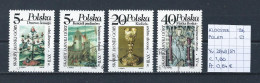 (TJ) Architectuur - Abdijen En Kloosters - Polen 1986 - YT 2848/51 (gest./obl./used) - Abdijen En Kloosters