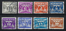 PAYS-BAS Ca.1924-45: Lot D' Obl. CAD - Gebruikt