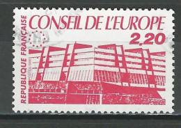 Frankreich Yv 94, Mi Europarat 41 O - Used