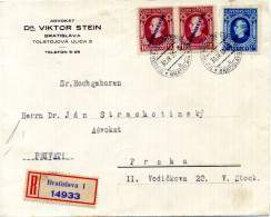 SLOVACCHIA, Slovensko, Storia Postale & Annulli - 1939 - Storia Postale