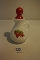 C122 Flacon De Parfum Vintage AVON De Collection Strawberry - Mignon Di Profumo (vuoti)