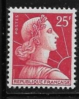 FRANCE1954  N°1011C  NEUF SANS CHARNIERE    2 SCANS - Ongebruikt