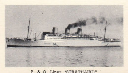 24 Strathaird, P&O Line - Steam Ships 1939 - Murray's Cigarette Card - RP - Otras Marcas