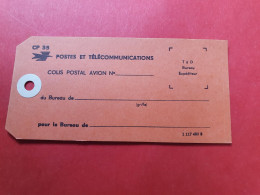 Etiquette De Colis Postal Par Avion, Non Utilisé - N 171 - 1961-....