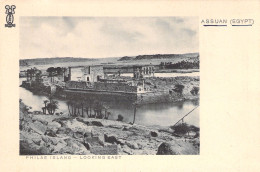 EGYPTE - Assuan - Philae Island - Looking East - Carte Postale Ancienne - Autres & Non Classés