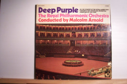 DISQUE  VINYLE  33 T -  DEEP  PURPLE  -The Royal Philharmonic Orchestra  - ( Année ?)  ( Pas De Reflet Sur L'original ) - Rock