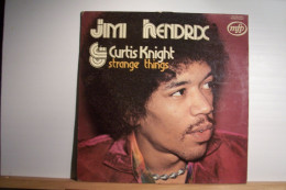 DISQUE  VINYLE  33 T -  JIMI  HENDRIX  - STRANGE  THINGS - ( Année ?)  ( Pas De Reflet Sur L'original ) - Reggae