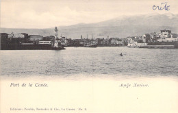 GRECE - Port De La Canée - Carte Postale Ancienne - Griechenland