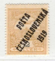 Tchécoslovaquie 1919 Mi 105 (Yv 66), (MNH)** - Neufs