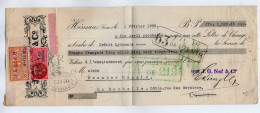 VP22.579 - Lettre De Change - HERISAU,Suisse 1939 - J. G. NEF & Co - Fiscal,Effets De Change - WECHSEL - CAMBIALI . 5Cs - Wissels