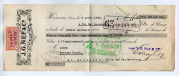 VP22.580 - Lettre De Change - HERISAU,Suisse 1938 - J. G. NEF & Co - Fiscal,Effets De Change - WECHSEL - CAMBIALI . 5Cs - Lettres De Change